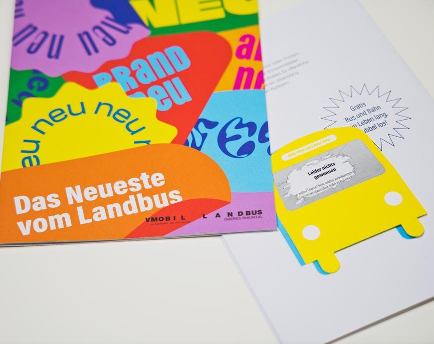Landbus Neu Kampagne, Zeughaus Design © Patricia Keckeis